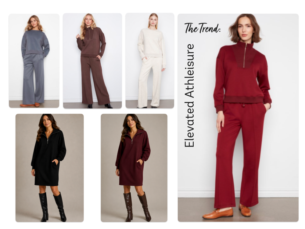 Women's elevated athleisure and matching sets for Fall 2026 Athleisure sets for Fall 2026